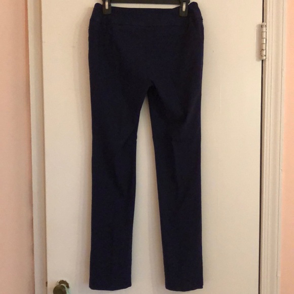 Chico’s So Slimming navy blue pants - Picture 4 of 5